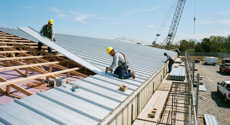Aluminum Roof Construction in Oakland, MD