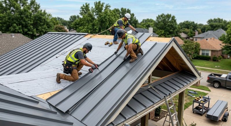 Aluminum Roof Installation in Accident, MD