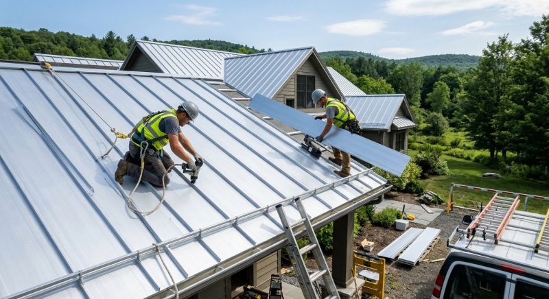 Aluminum Roof Installation in Oakland, MD
