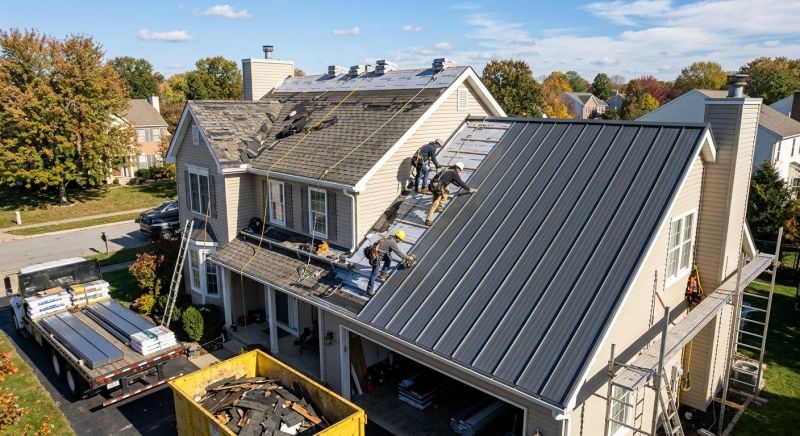 Aluminum Roof Replacement in Garrett County, MD