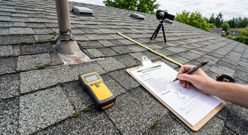 Asphalt Roof Inspection in Garrett County, MD