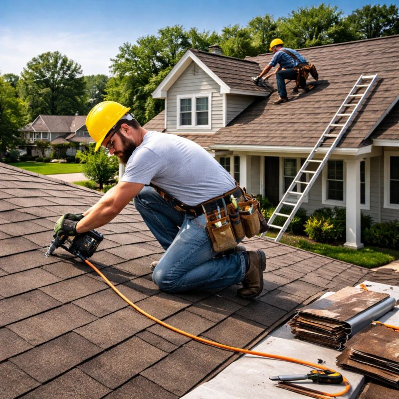 Asphalt Shingles Installation in Oakland, MD