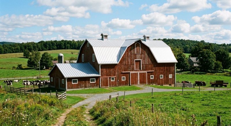 Barn Roof Replacement in Accident, MD