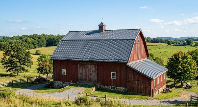 Barn Roof Replacement in Oakland, MD