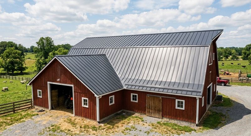Barn Roof Replacement in Oakland, MD