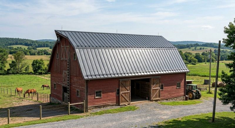 Barn Roof Replacement in Oakland, MD