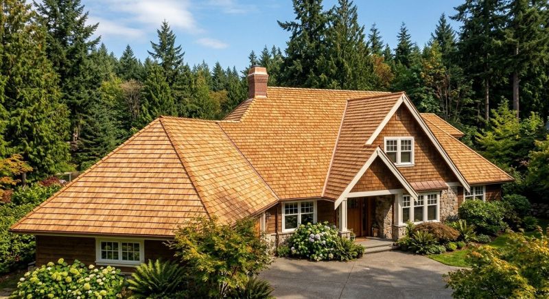 Cedar Roof Installation in Accident, MD
