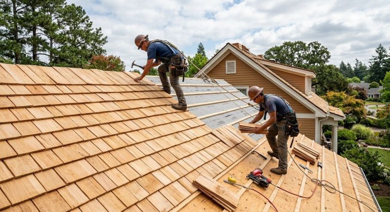 Cedar Roof Installation in Davis, WV