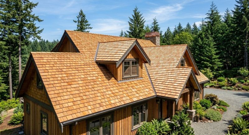Cedar Roof Installation in Garrett County, MD