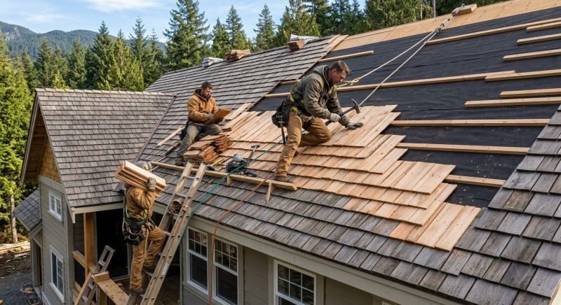 Cedar Roof Installation in Keyser, WV