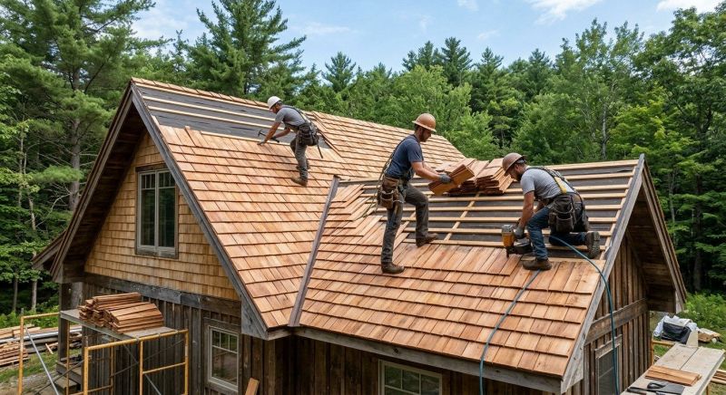 Cedar Roof Installation in Preston County, WV