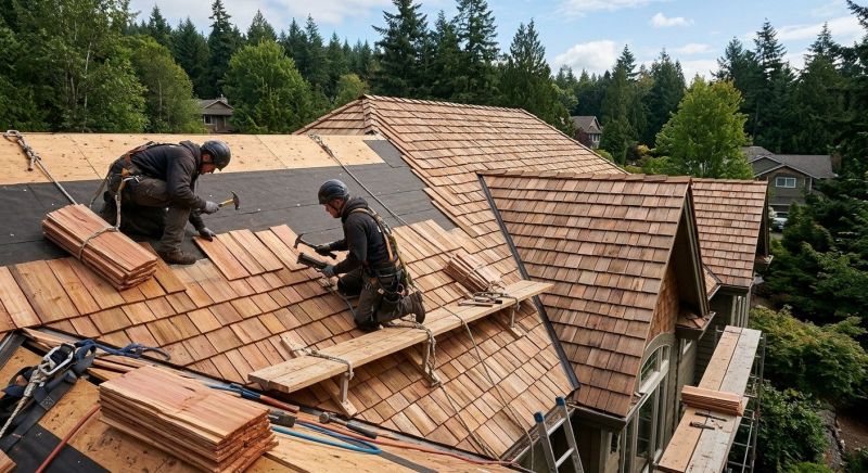 Cedar Shake Roof Construction in Keyser, WV