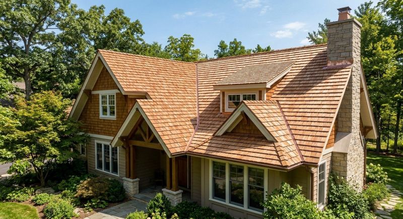 Cedar Shake Roof Construction in Oakland, MD