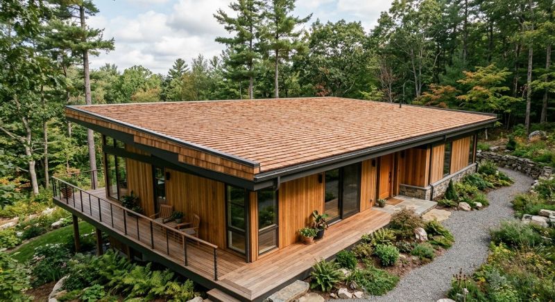 Cedar Shake Roof Construction in Oakland, MD