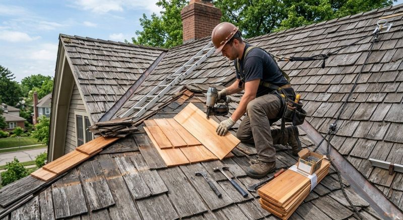 Cedar Shake Roof Repair in Davis, WV