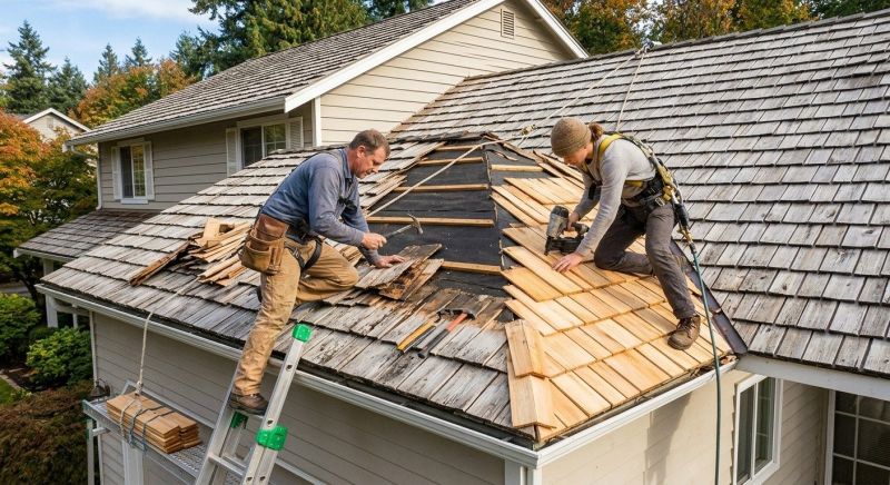 Cedar Shingles Repair in Oakland, MD
