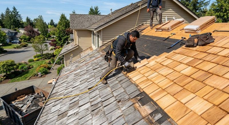 Cedar Shingles Replacement in Accident, MD