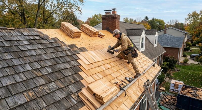 Cedar Shingles Replacement in Preston County, WV