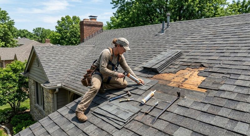 Collapsing Roof Repair in Oakland, MD