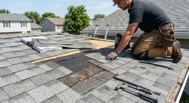 Composite Roof Repair in Oakland, MD