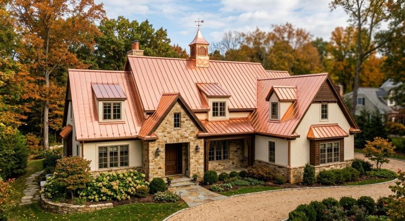 Copper Roof Repair in Oakland, MD