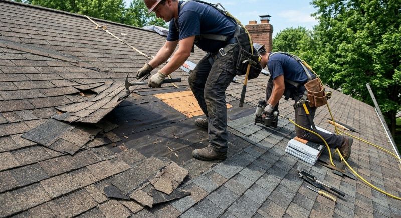 Damaged Roof Repair in New Creek, WV