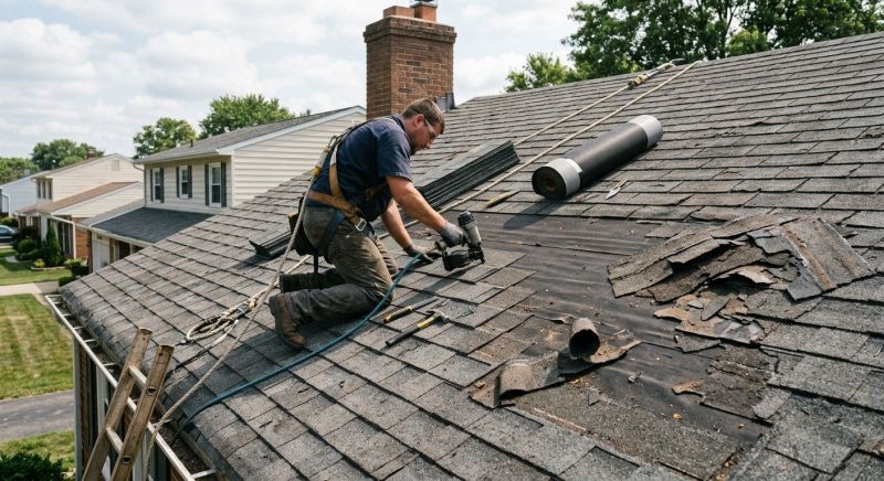 Damaged Roof Repair in Swanton, MD