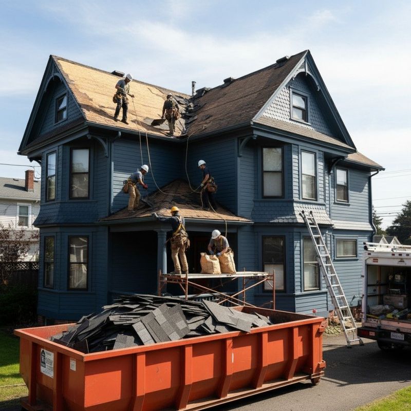 Damaged Roof Replacement in Davis, WV