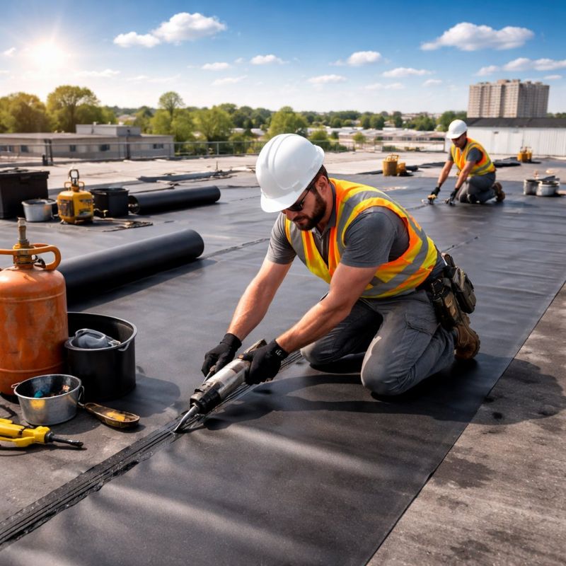 Epdm Roof Installation in Oakland, MD