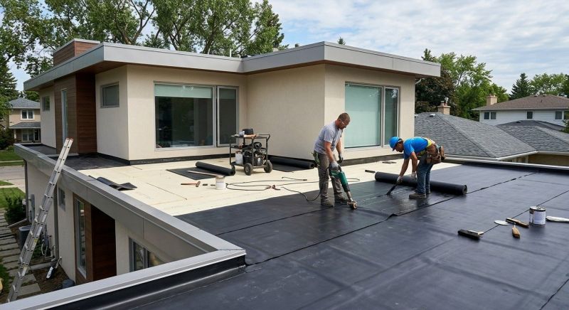 Flat Roof Installation in Keyser, WV