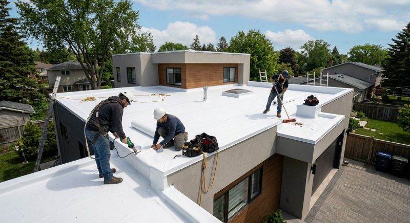 Flat Roof Installation in Kingwood, WV