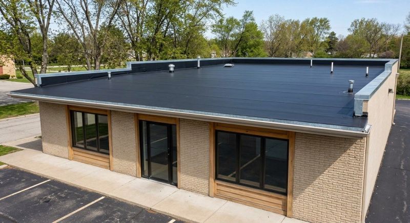 Flat Roof Installation in Preston County, WV