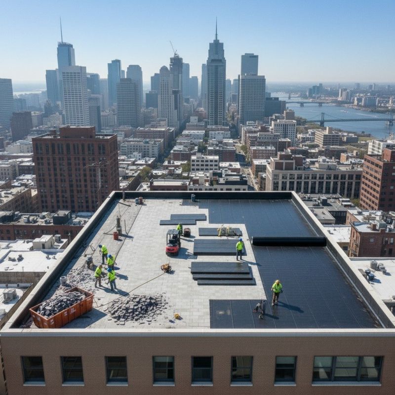 Flat Roof Replacement in Accident, MD