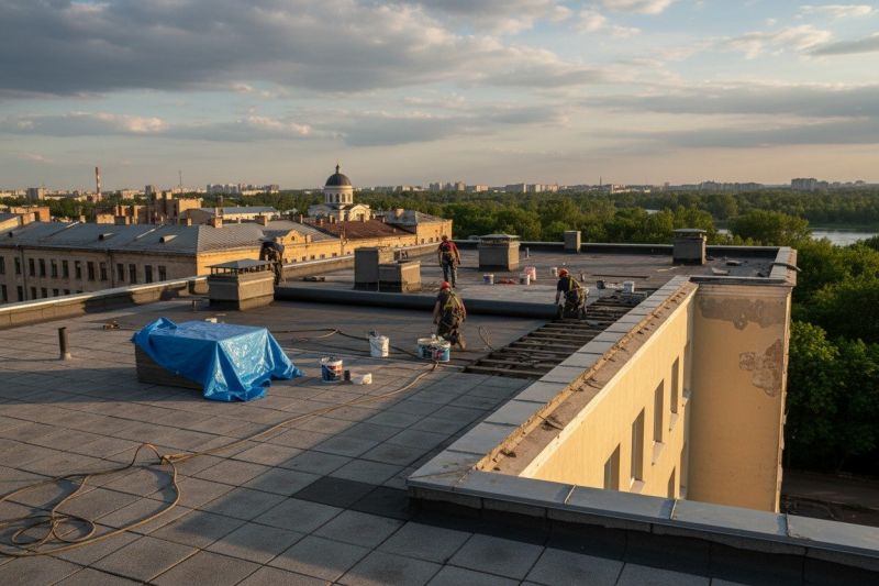 Flat Roof Replacement in Friendsville, MD