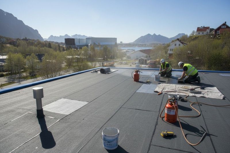 Flat Roof Replacement in Oakland, MD