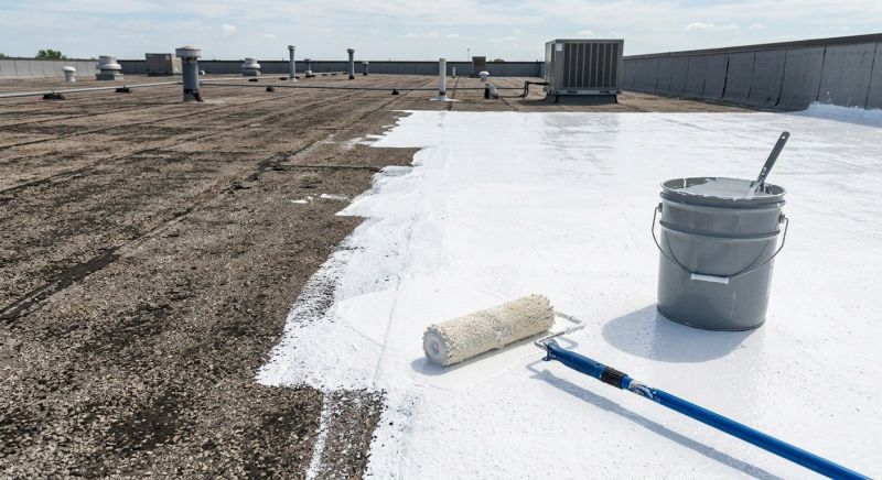 Flat Roof Sealing in Oakland, MD