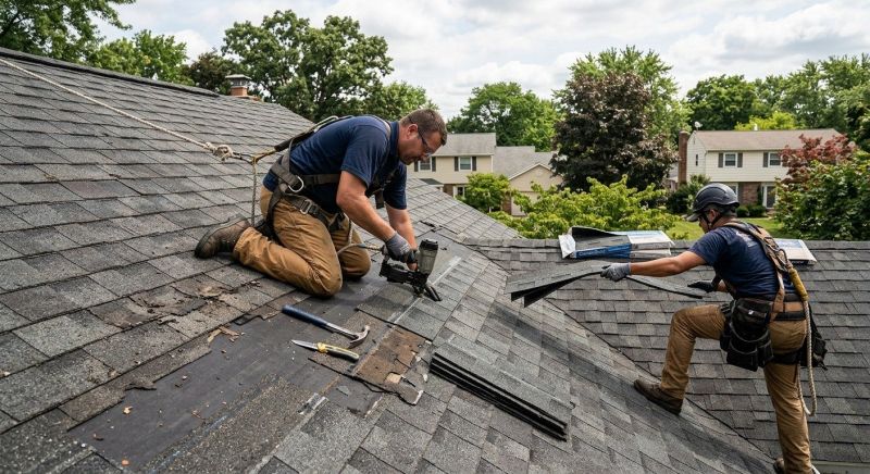 House Roof Repair in Oakland, MD