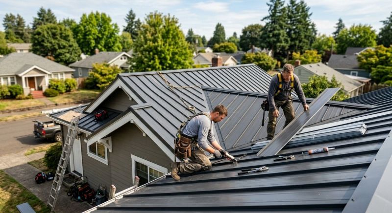 Metal Roof Repair in Davis, WV