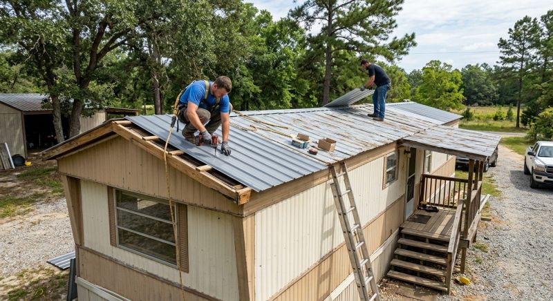 Metal Roof Repair in Oakland, MD