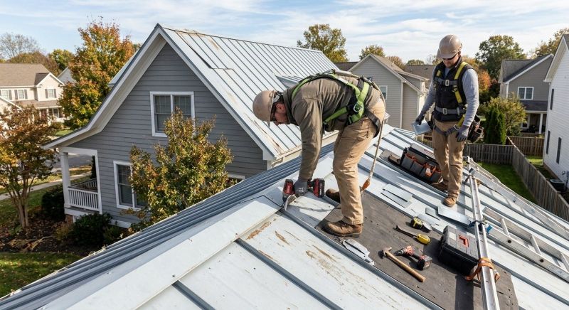 Metal Roof Repair in New Creek, WV