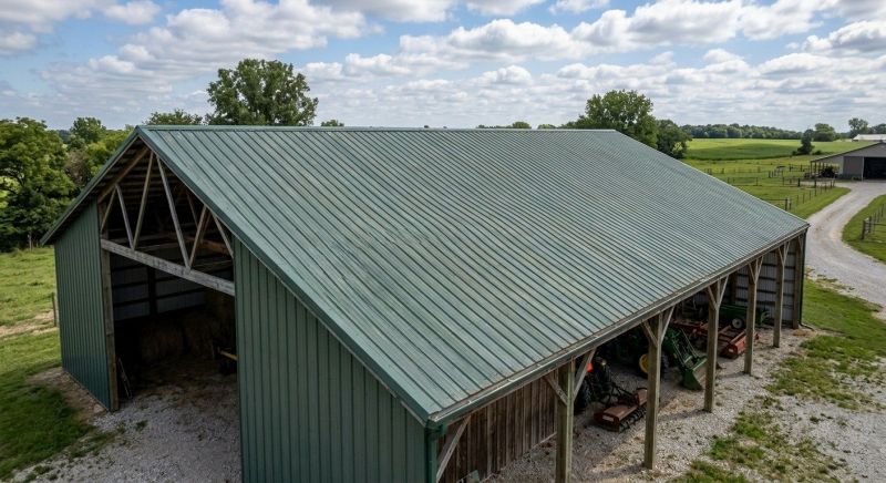 Pole Barn Roof Repair in Davis, WV