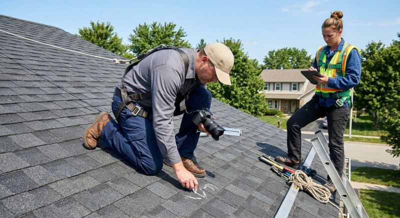 Roof Damage Inspection in Davis, WV