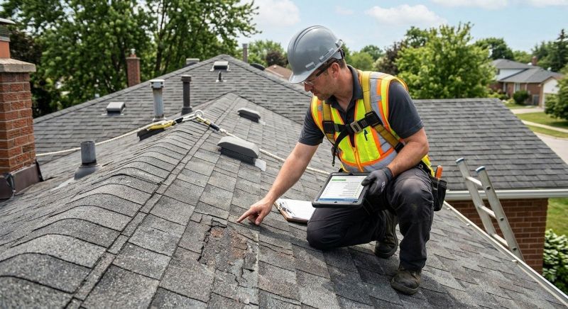 Roof Damage Inspection in Keyser, WV