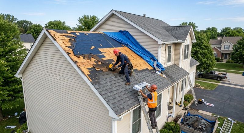 Roof Damage Restoration in Friendsville, MD