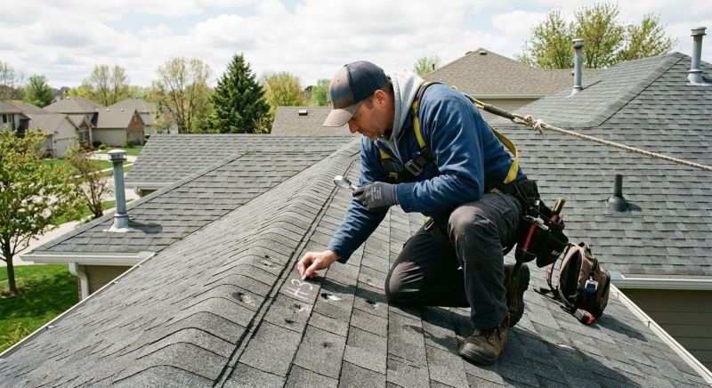 Roof Hail Inspection in Oakland, MD