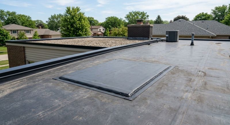 Rubber Roof Repair in Swanton, MD