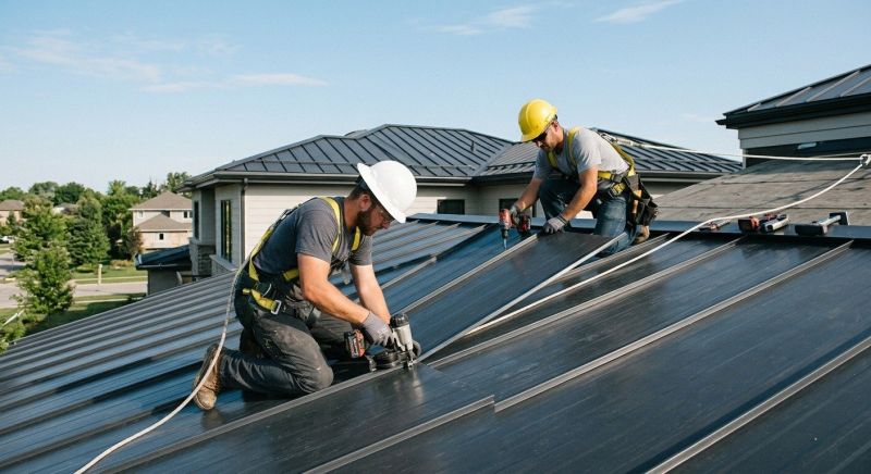 Sheet Roofing Installation in Accident, MD
