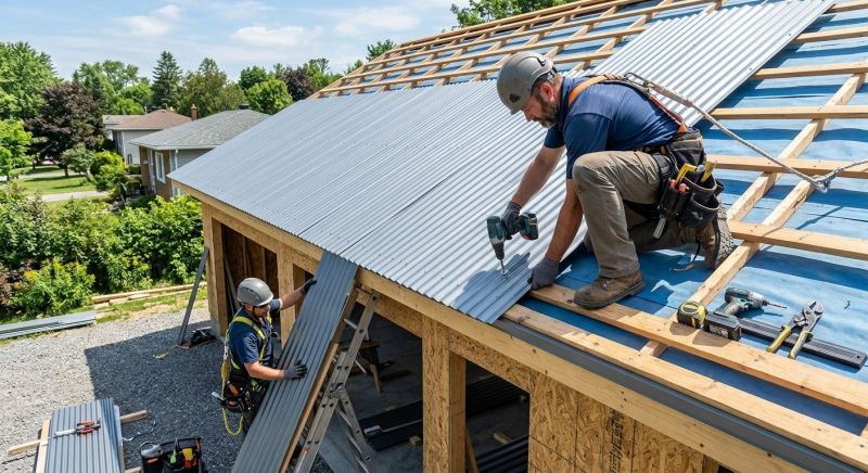 Sheet Roofing Installation in Davis, WV