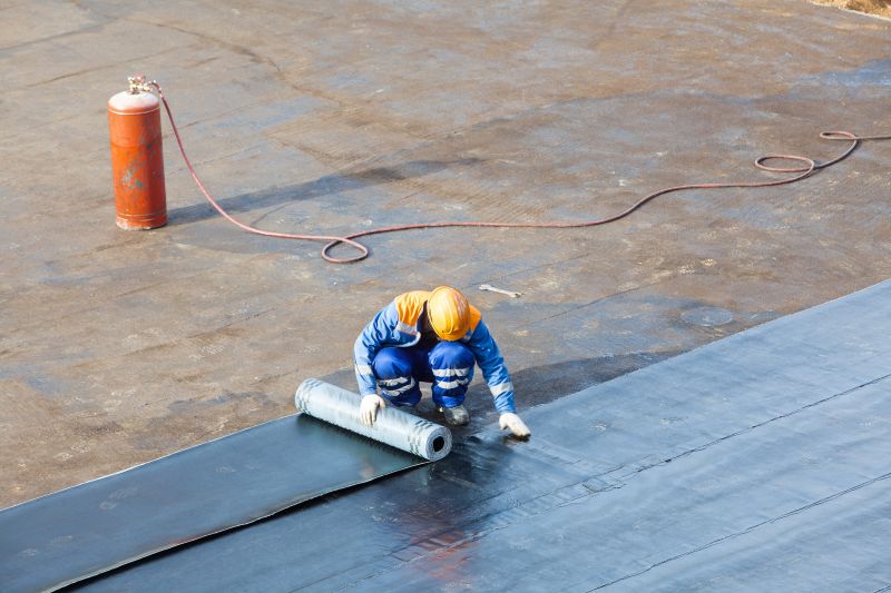 Single Ply Roof Installation in Davis, WV