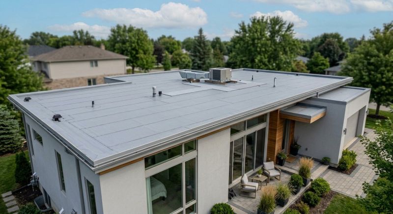 Single Ply Roof Installation in Garrett County, MD